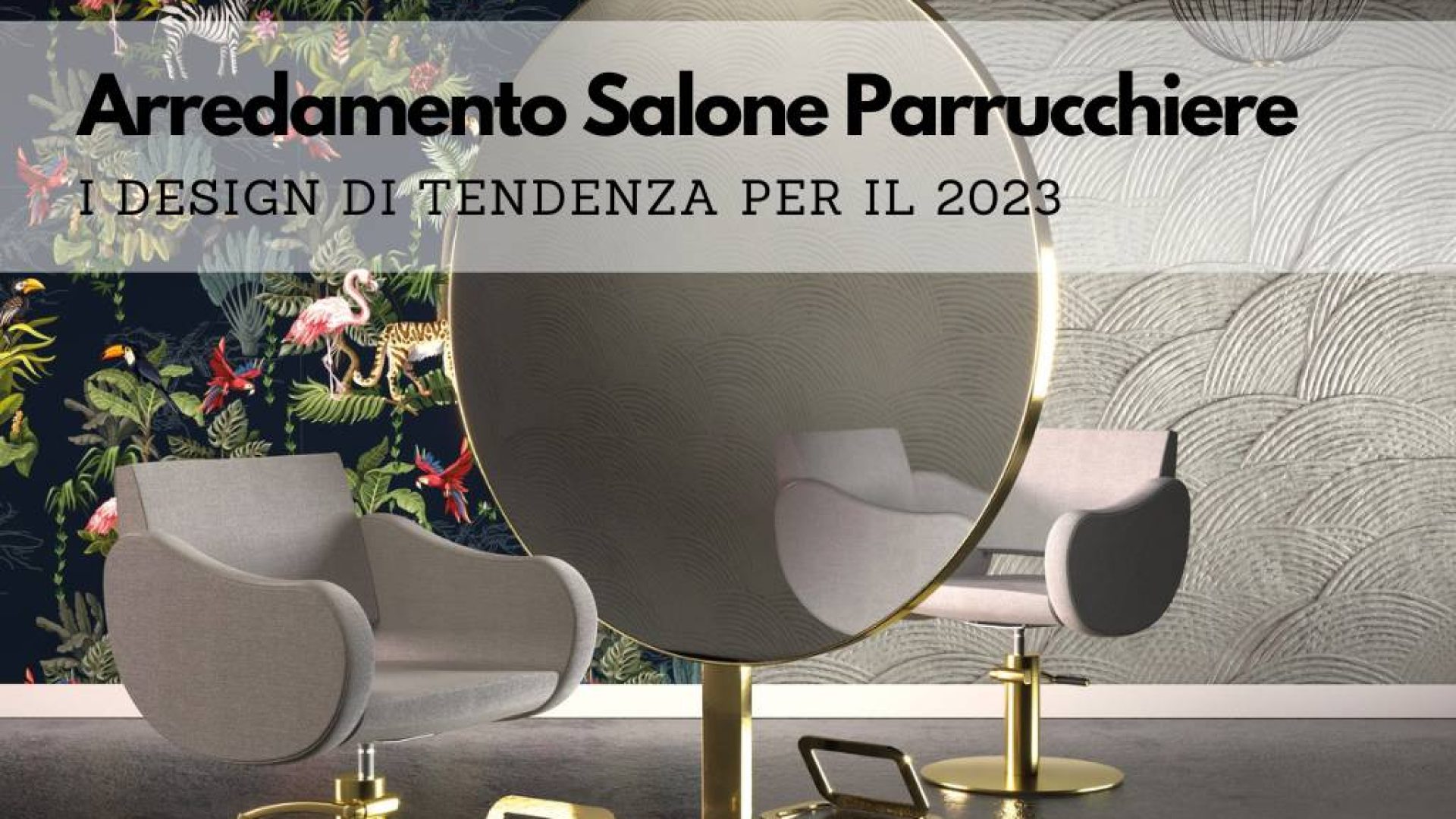 Arredamento salone per parrucchieri stili e colori di tendenza per il nuovo anno